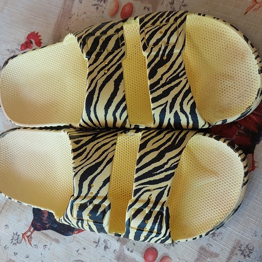 Slides zebra print